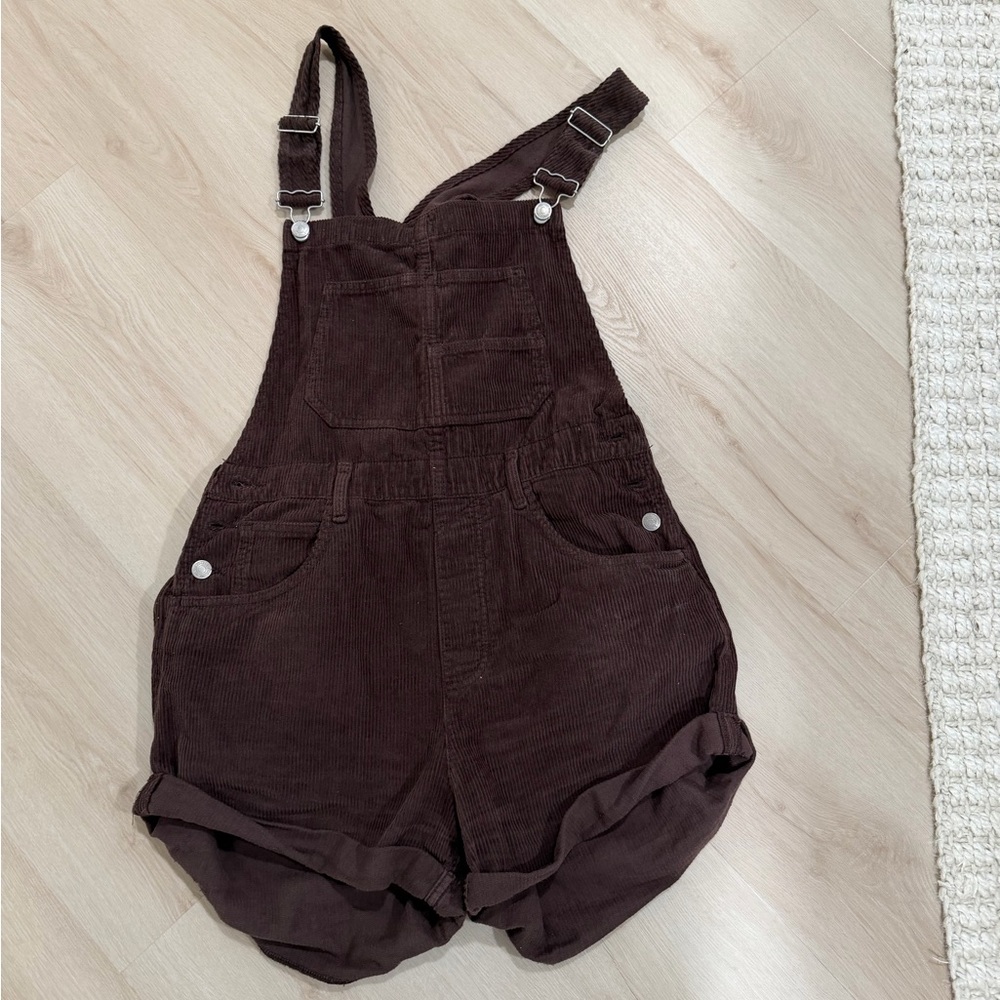 We The Free Chocolate Overalls